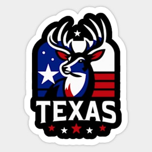 TEXAS DEER Sticker